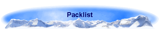 Packlist